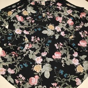 Floral Tunic Top Shirt